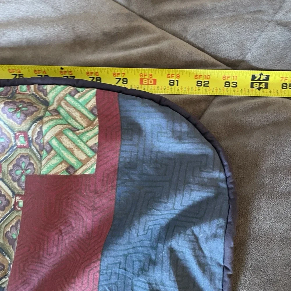 Vtg Sheridan Australia Set Duvet Bed Skirt 2 King Shams Twin Size Faux Patchwork